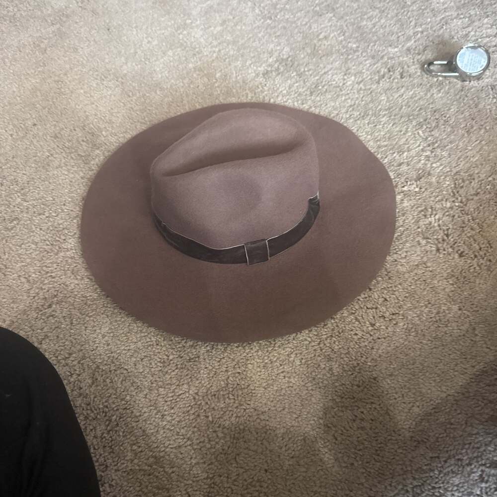 Brown Felt Rancher Hat